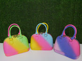 "Vivid Nights" Top Handle Bag