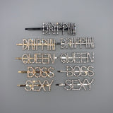 "Trash Talk" Hair Pins (Large)