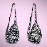 Graffiti Print Utility Bag