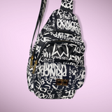 Graffiti Print Utility Bag