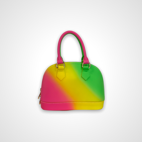 "Vivid Nights" Top Handle Bag